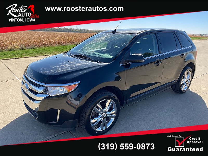 Used 2014  Ford Edge 4d SUV FWD Limited at Rooster Auto Sales near Vinton, IA