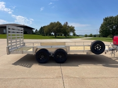 New 2026 Quality Steel Utility Trailer at Rooster Auto Sales near Vinton, IA