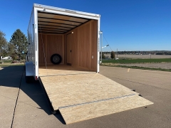 New 2026  Haul About Bobcat Enclosed 7x14 Trailer at Rooster Auto Sales near Vinton, IA