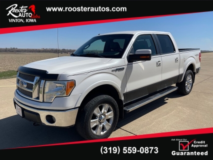 Used 2011 Ford F-150 4WD Supercrew Lariat 5 1/2 at Rooster Auto Sales near Vinton, IA