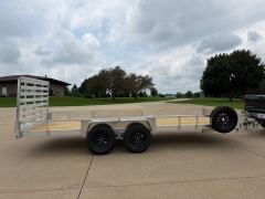 New 2027  Quality Steel Utility Trailer at Rooster Auto Sales near Vinton&comma; IA