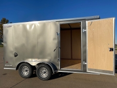 New 2026  Haul About Bobcat Enclosed 7x14 Trailer at Rooster Auto Sales near Vinton, IA