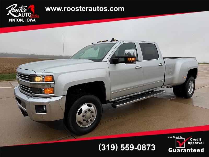 Used 2015  Chevrolet Silverado 3500 4WD Crew Cab LTZ SRW at Rooster Auto Sales near Vinton&comma; IA
