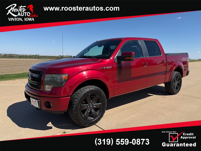 Used 2013  Ford F-150 4WD Supercrew FX4 5 1&sol;2 at Rooster Auto Sales near Vinton&comma; IA