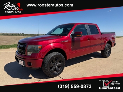 Used 2013 Ford F-150 4WD Supercrew FX4 5 1/2 at Rooster Auto Sales near Vinton, IA