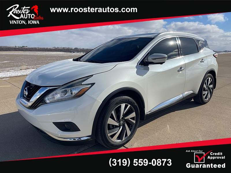 Used 2018  Nissan Murano 4d SUV FWD Platinum at Rooster Auto Sales near Vinton&comma; IA