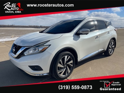 Used 2018 Nissan Murano 4d SUV FWD Platinum at Rooster Auto Sales near Vinton, IA