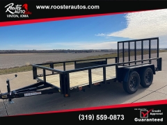New 2026  Quality Steel Utility Trailer at Rooster Auto Sales near Vinton, IA