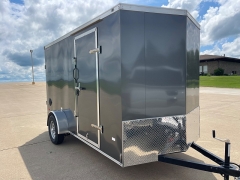 New 2025 Haul About Bobcat Enclosed 6x12 Trailer at Rooster Auto Sales near Vinton, IA