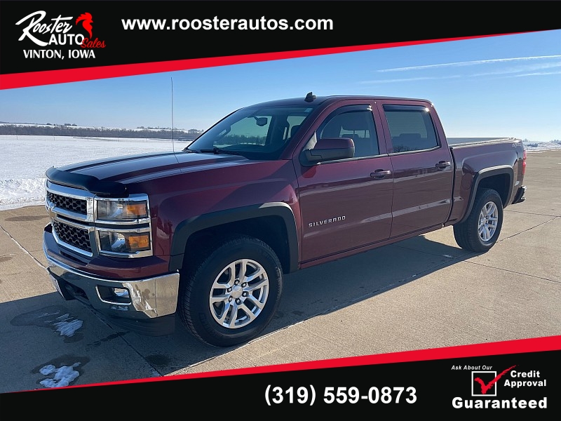 Used 2014  Chevrolet Silverado 1500 4WD Crew Cab LT at Rooster Auto Sales near Vinton&comma; IA