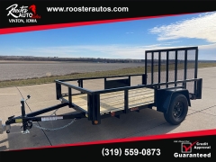 New 2026  Quality Steel Utility Trailer at Rooster Auto Sales near Vinton, IA