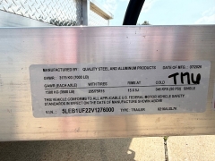 New 2027  Quality Steel Utility Trailer at Rooster Auto Sales near Vinton&comma; IA