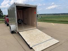 New 2025 Haul About Bobcat Enclosed 6x12 Trailer at Rooster Auto Sales near Vinton, IA