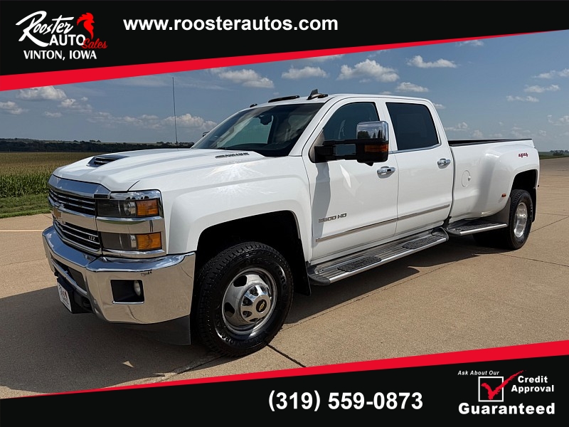 Used 2019  Chevrolet Silverado 3500 4WD Crew Cab LTZ DRW at Rooster Auto Sales near Vinton&comma; IA