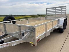 New 2026 Quality Steel Utility Trailer at Rooster Auto Sales near Vinton, IA