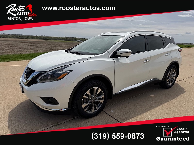 Used 2018  Nissan Murano 4d SUV AWD SL at Rooster Auto Sales near Vinton&comma; IA