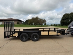 New 2027  Quality Steel Utility Trailer at Rooster Auto Sales near Vinton&comma; IA