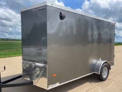 New 2025 Haul About Bobcat Enclosed 6x12 Trailer at Rooster Auto Sales near Vinton, IA