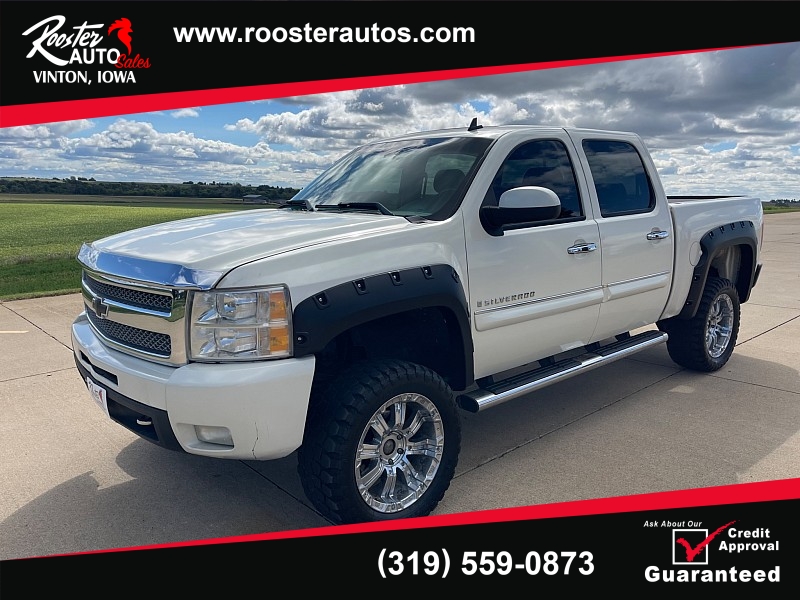 Used 2009 Chevrolet Silverado 1500 4WD Crew Cab LTZ at Rooster Auto Sales near Vinton, IA