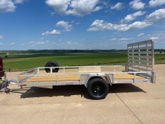 New 2026 Quality Steel Utility Trailer at Rooster Auto Sales near Vinton, IA