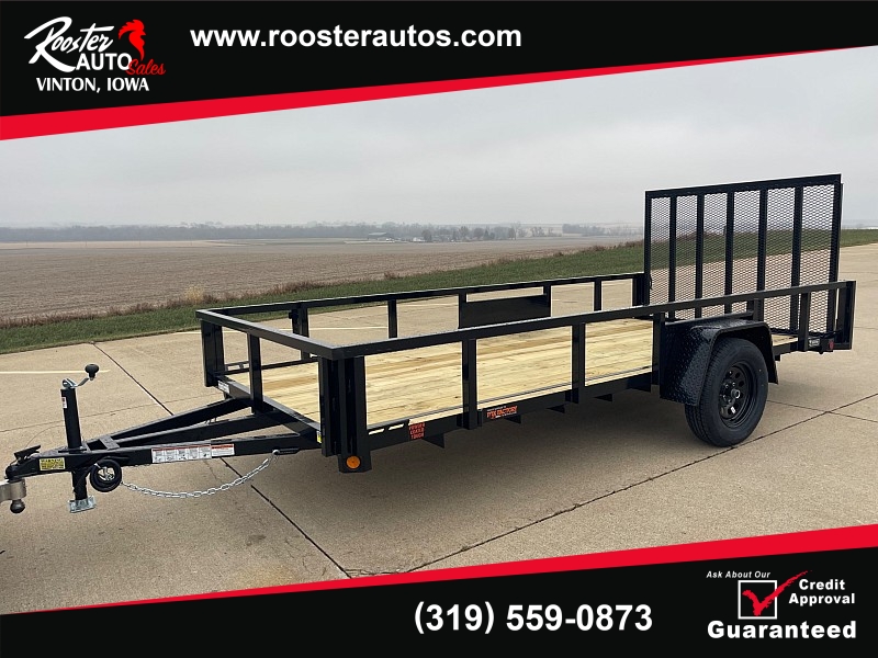 New 2026  Quality Steel Utility Trailer at Rooster Auto Sales near Vinton, IA