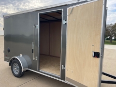 New 2026 Haul About Bobcat Enclosed 6x12 Trailer at Rooster Auto Sales near Vinton, IA
