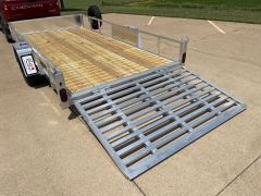 New 2026 Quality Steel Utility Trailer at Rooster Auto Sales near Vinton, IA