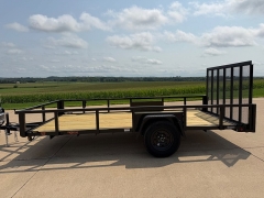 New 2027  Quality Steel Utility Trailer at Rooster Auto Sales near Vinton&comma; IA