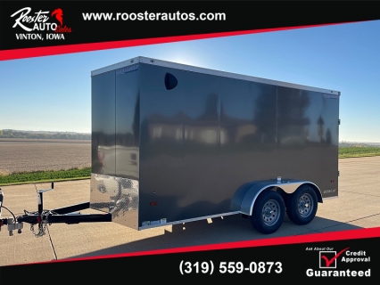 New 2026 Haul About Bobcat Enclosed 7x14 Trailer at Rooster Auto Sales near Vinton, IA