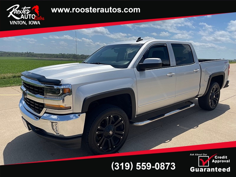 Used 2016  Chevrolet Silverado 1500 4WD Crew Cab LT at Rooster Auto Sales near Vinton, IA