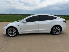 Used 2018  Tesla Model 3 4d Sedan AWD Long Range at Rooster Auto Sales near Vinton&comma; IA