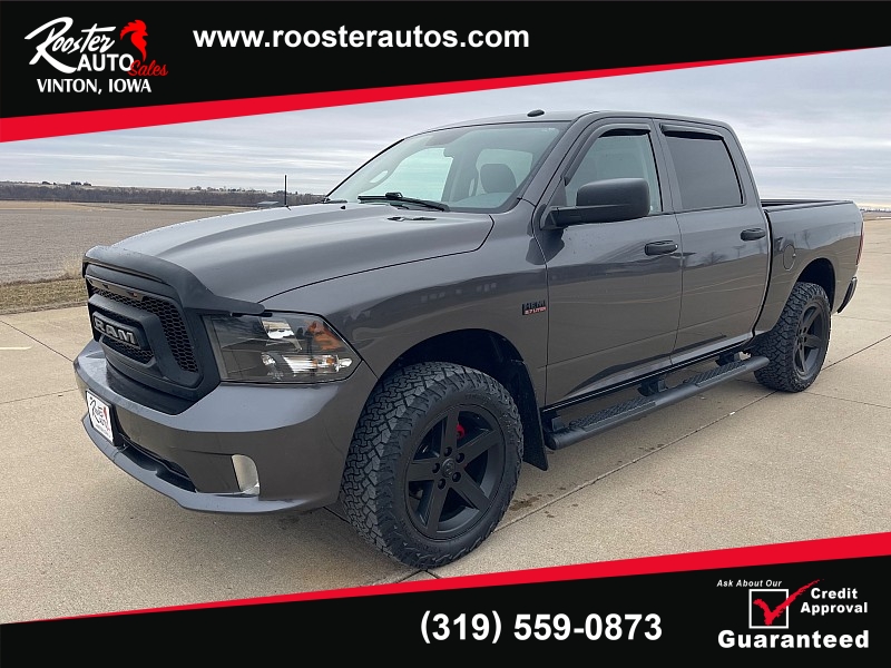 Used 2017  Ram 1500 4WD Crew Cab Express at Rooster Auto Sales near Vinton&comma; IA