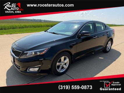 Used 2015 Kia Optima 4d Sedan LX at Rooster Auto Sales near Vinton, IA