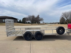 New 2026  Quality Steel Utility Trailer at Rooster Auto Sales near Vinton&comma; IA