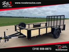 New 2026 Quality Steel Utility Trailer at Rooster Auto Sales near Vinton, IA