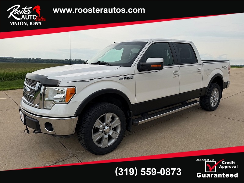 Used 2011  Ford F-150 4WD Supercrew Lariat 5 1&sol;2 at Rooster Auto Sales near Vinton&comma; IA