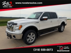 Used 2011  Ford F-150 4WD Supercrew Lariat 5 1&sol;2 at Rooster Auto Sales near Vinton&comma; IA