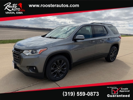 Used 2021 Chevrolet Traverse AWD 4dr RS at Rooster Auto Sales near Vinton, IA