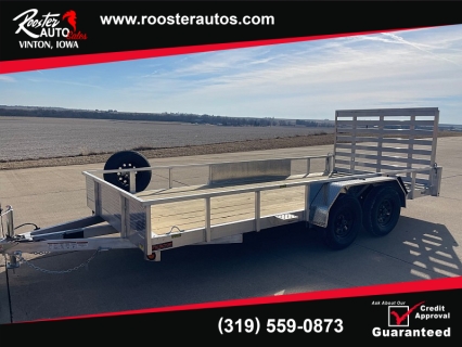 New 2026 Quality Steel Utility Trailer at Rooster Auto Sales near Vinton, IA