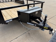 New 2027  Quality Steel Utility Trailer at Rooster Auto Sales near Vinton&comma; IA