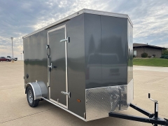 New 2026 Haul About Bobcat Enclosed 6x12 Trailer at Rooster Auto Sales near Vinton, IA