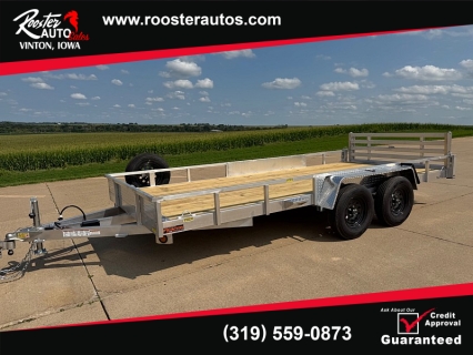 New 2027 Quality Steel Utility Trailer at Rooster Auto Sales near Vinton, IA