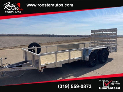 New 2026 Quality Steel Utility Trailer at Rooster Auto Sales near Vinton, IA