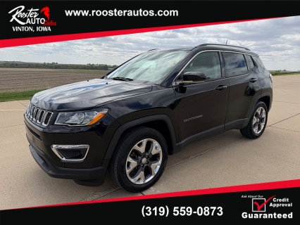Used 2018 Jeep Compass 4d SUV 4WD Limited at Rooster Auto Sales near Vinton, IA