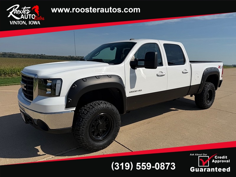 Used 2010  GMC Sierra 2500 4WD Crew Cab SLT at Rooster Auto Sales near Vinton&comma; IA