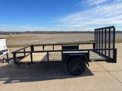 New 2026  Quality Steel Utility Trailer at Rooster Auto Sales near Vinton, IA