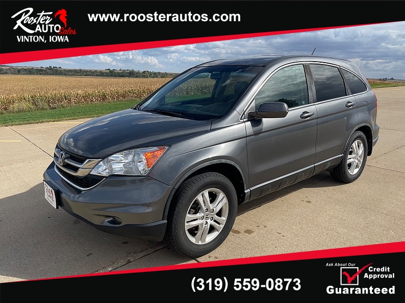 Used 2011  Honda CR-V 4d SUV 4WD EX-L at Rooster Auto Sales near Vinton, IA