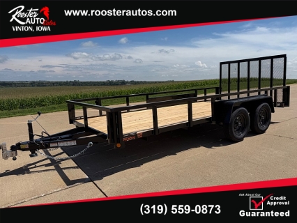 New 2026 Quality Steel Utility Trailer at Rooster Auto Sales near Vinton, IA