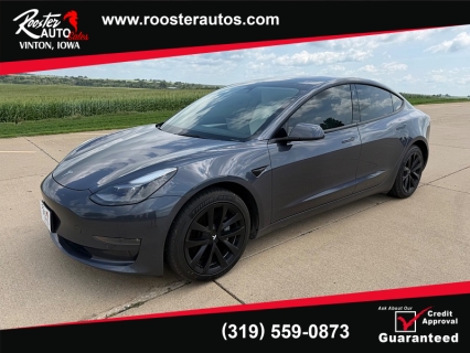 Used 2022 Tesla Model 3 Long Range AWD at Rooster Auto Sales near Vinton, IA