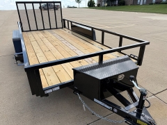 New 2027  Quality Steel Utility Trailer at Rooster Auto Sales near Vinton&comma; IA